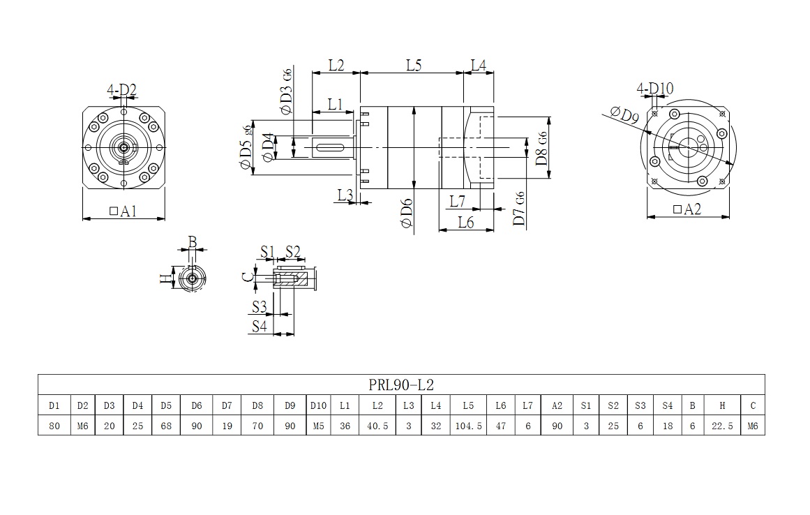 PRL90_L2图纸 PRL90_L2图纸